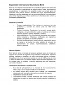 Expansión internacional de pinturas Berel