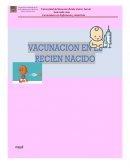 Vacunación en el recién nacido