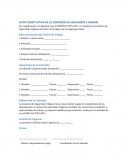 Formato en blanco Acta constitutiva comision de seguridad e higiene