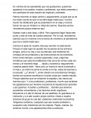 Pequeño discrso de ceremonia de grado