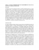 Análisis termodinámico de equilibrios de fase en el sistema ciclohexano-metanol