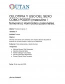 Celotipia y uso del sexo