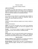 Personas y familia. Ser humano, sociedad y derecho