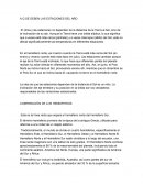 Las estaciones del año. Comparación de los hemisferios