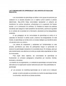 Las comunidades de aprendizaje: una apuesta de igualdad educativa