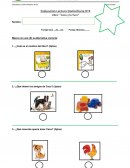 Evaluación lectura domiciliaria N°4 Libro: “Caco y la Turu”