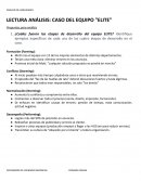 Analisis de habilidades. Lectura análisis: Caso del equipo "Elite"