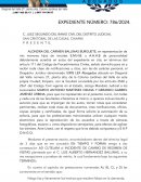 Contestacion de incidente de regimen de convivencias y visitas