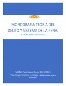 Teoria del delito y sistema de la pena