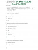 Entrevista de loncheras saludables