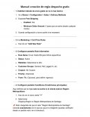 Manual creación de regla despacho gratis