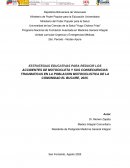 Estrategias educativas para reducir los accidentes de motocicleta