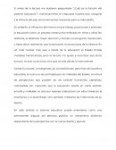 Sistema educativo Comentario ¿Cuál es la función del sistema educativo?