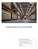 Clasificación ABC de un almacén