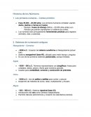 Historia de los numeros