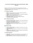 Cuales son los riesgos de navegar dentro del ciber espacio