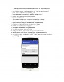 Como hacer una Base de Datos en App Inventor
