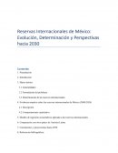 Reservas Internacionales de México: