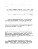 Crítica profunda a los procesos de independencia en América Latina