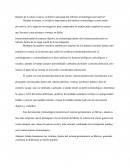 Reporte de lectura ¿Cuál es el objetivo principal del informe criminológico preventivo?