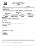 Estrategia de evaluación. Lenguaje y comunicación