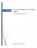 Teoria del apego contexto digital