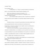 Platón ¿Cómo caracteriza Platón el mundo de las ideas y el mundo físico o fenoménico?