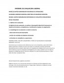 Informe de evaluacion laboral