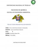 Vida de Cesar Abraham Vallejo Mendoza