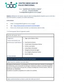 Circulo de estudios. La desigualdad de género no es un juego