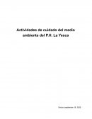 Ensayo sobre PH la Yesca