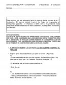 Lengua castellana y literatura 2º Bachillerato 3ª evaluación