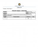 Evaluación lenguaje y comunicación 3° Básico