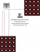 Desarrollo humano y social