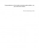 Emprendimiento en el Perú: desafíos estructurales, políticas públicas y vías para la innovación económica