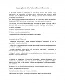 Ensayo: aplicación de las tablas de retención documental