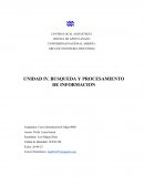 Busqueda y procesamiento de informacion