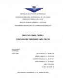 Concurso de personas en el delito