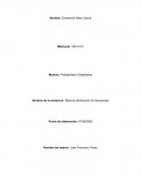 Tabla de distribución de frecuencias