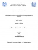 Reporte Paradigmas educativos en el proceso de enseñanza-aprendizaje