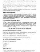 Programa de trabajo anual. Centro de padres y apoderados