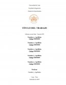 Diseño de experimentos - Informe escrito final