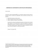 Constancia de cumplimiento de practicas pre profesionales