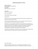 Informe evaluación ADI-R y ADOS-2