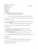 Configuración del campo de la psicología educacional