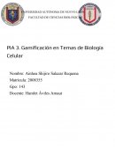 Gamificación en temas de Biología Celular
