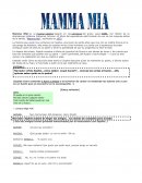 Libreto Mamma Mia