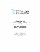 Trabajo Obligatorio INGLÉS IV (Technical English)