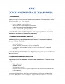 KPMG Condiciones generales de la empresa