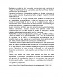 Palabras de Agradecimiento por la Construcción del Domo Escolar en la Escuela Ford 192